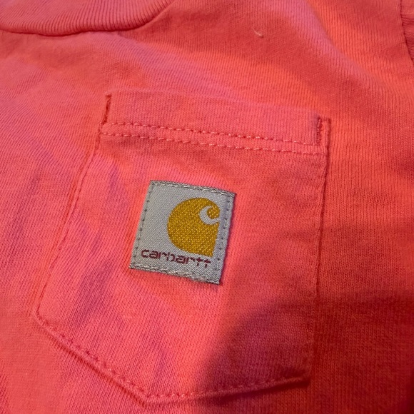 Carhartt Coral Long Sleeve Baby Onesie #239 - Picture 6 of 6